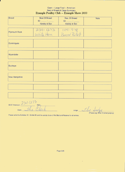 judging summary card